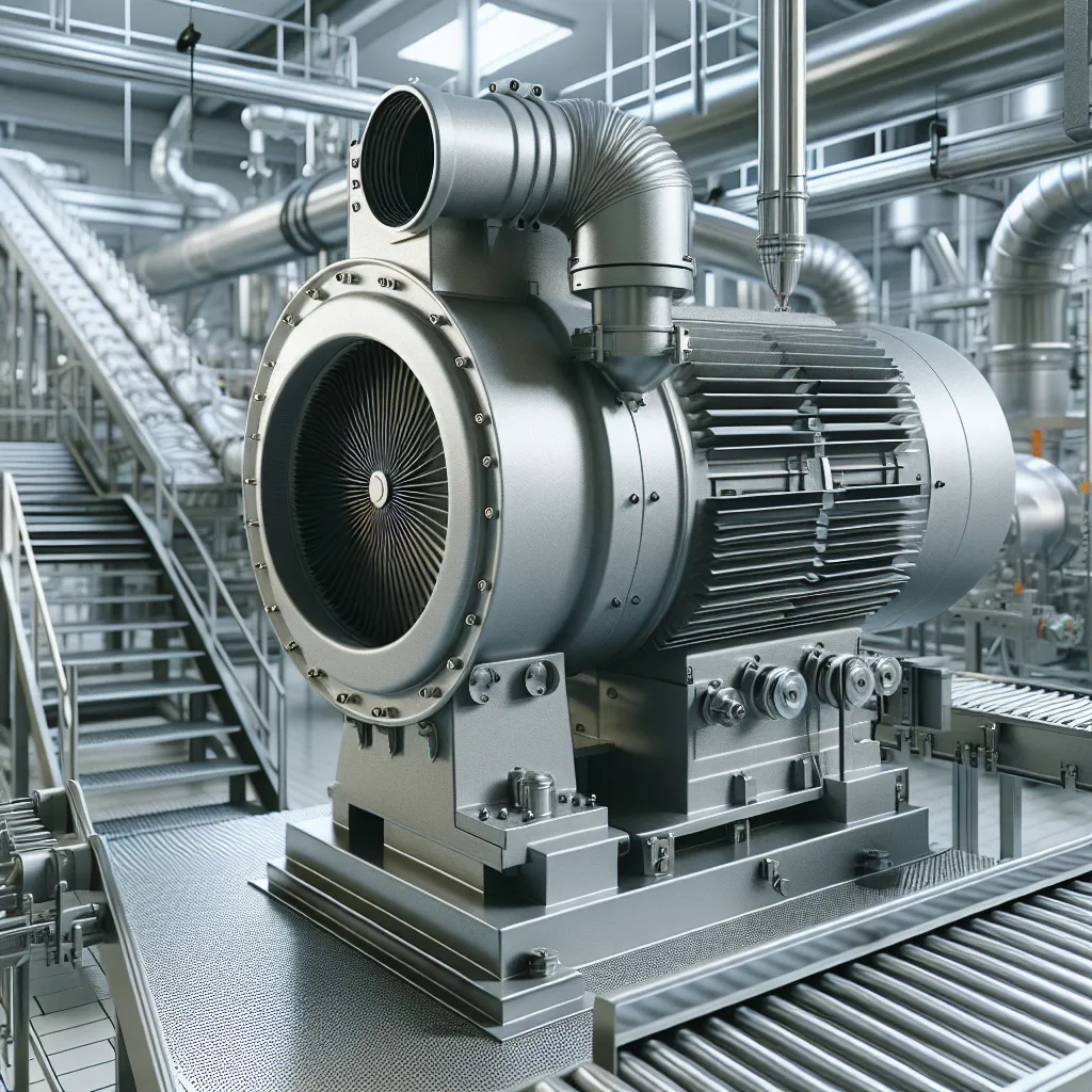 Wykorzystanie dmuchawy w przemyśle spożywczym