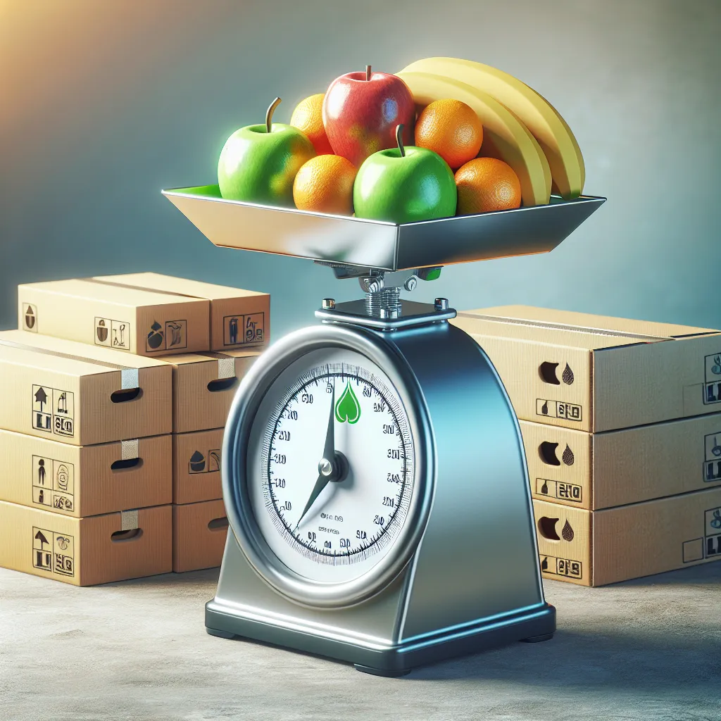 Precyzyjne ważenie i pakowanie owoców